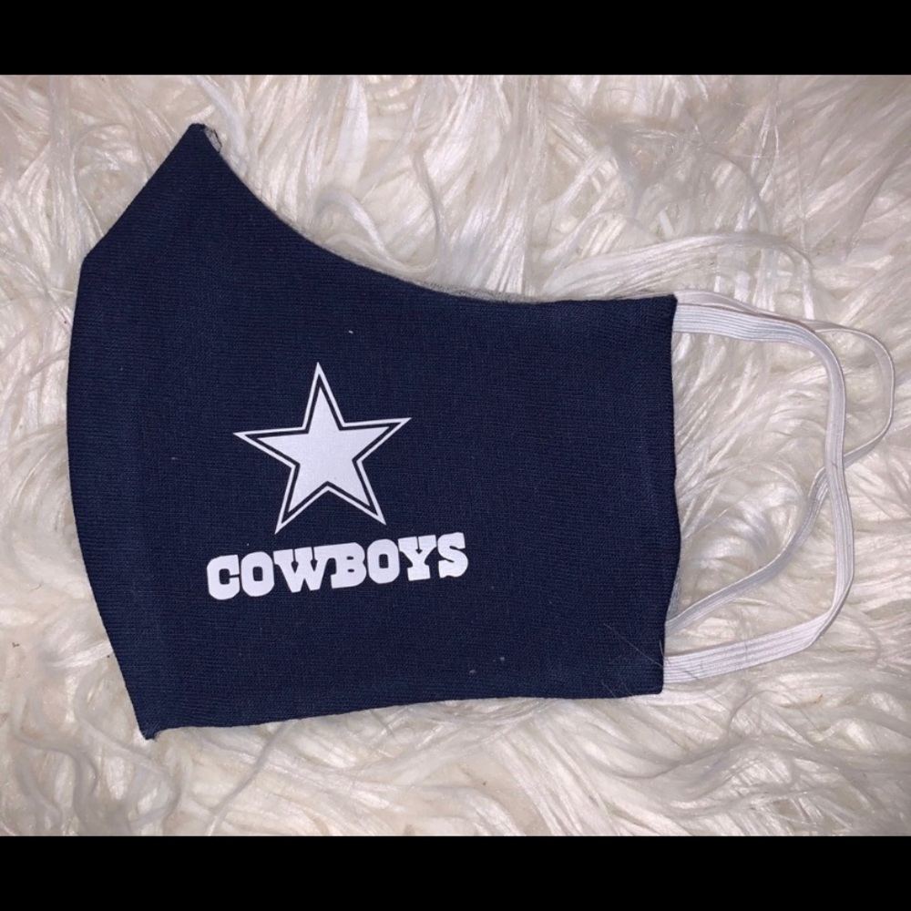 3 Dallas Cowboys Face Mask